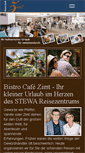 Mobile Screenshot of cafe-zimt.de